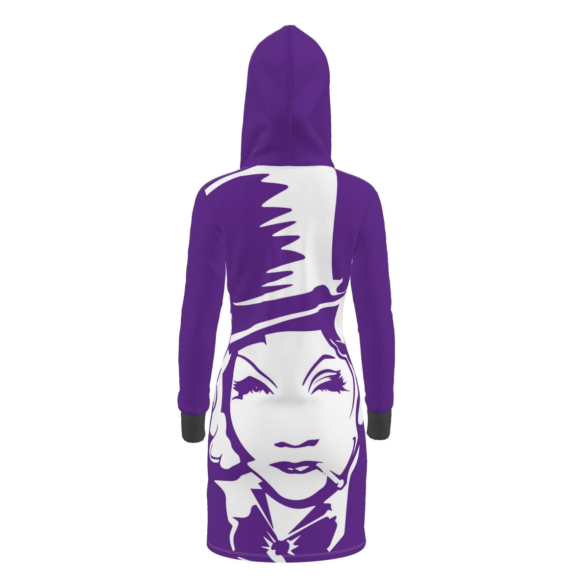 Vestido con Capucha Purple — Marlene & Go