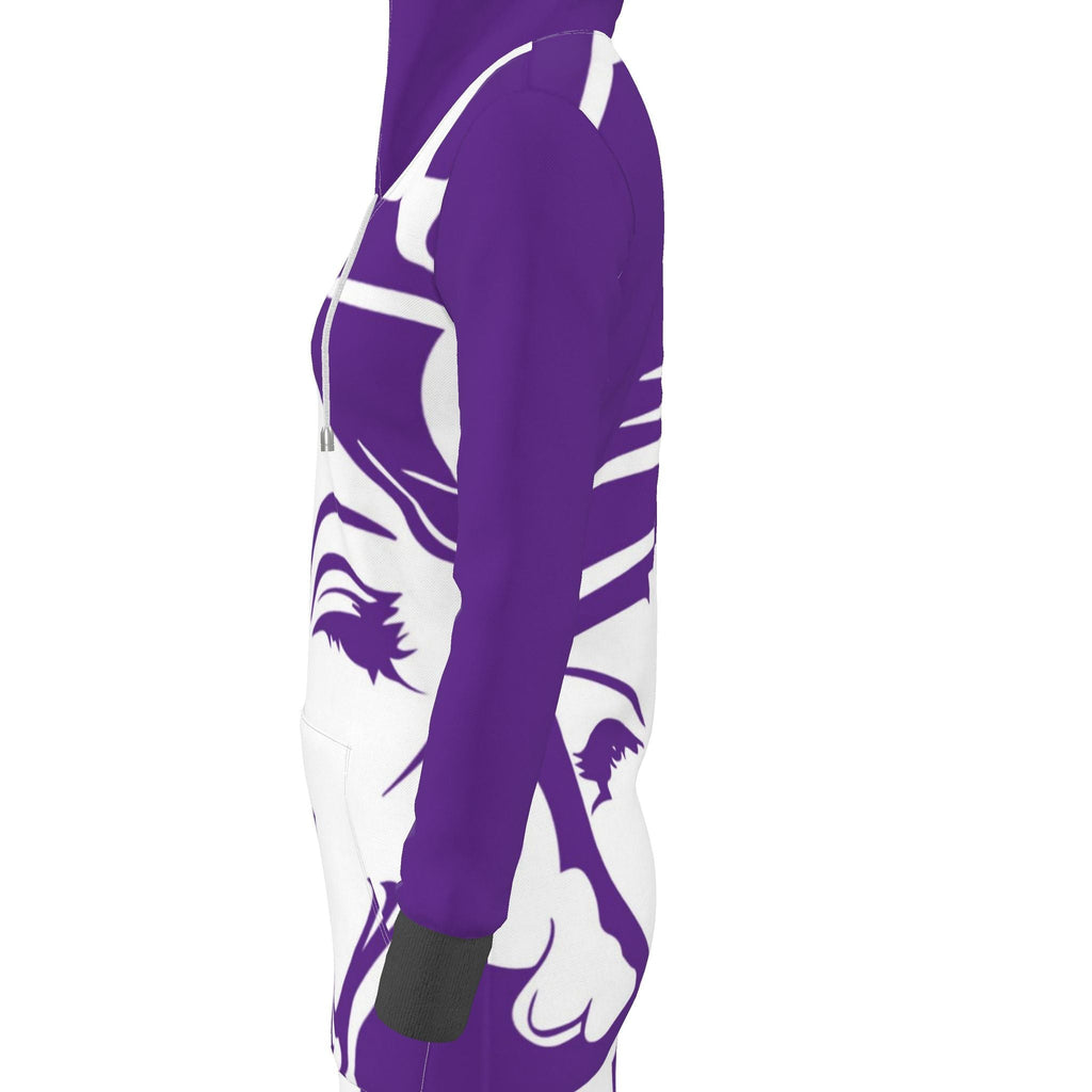 Vestido con Capucha Purple — Marlene & Go