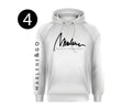 Sudadera Signature Blanca · Marlene Local Zamora