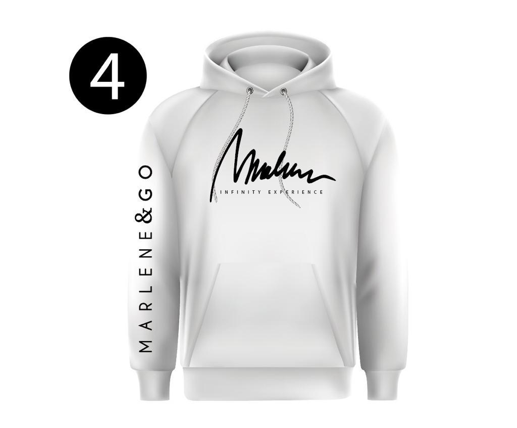 Sudadera Signature Blanca · Marlene Local Zamora