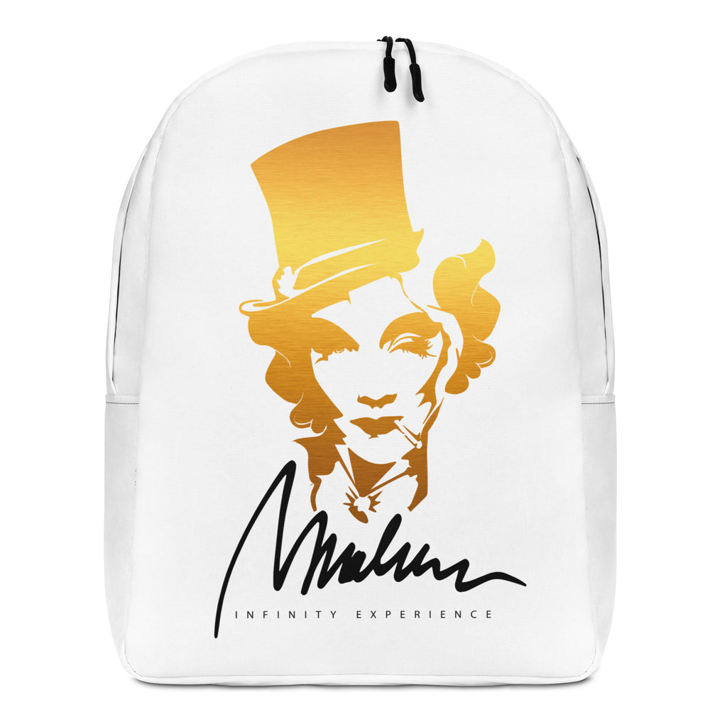 Mochila Marlene Gold Portrait — vista principal del diseño