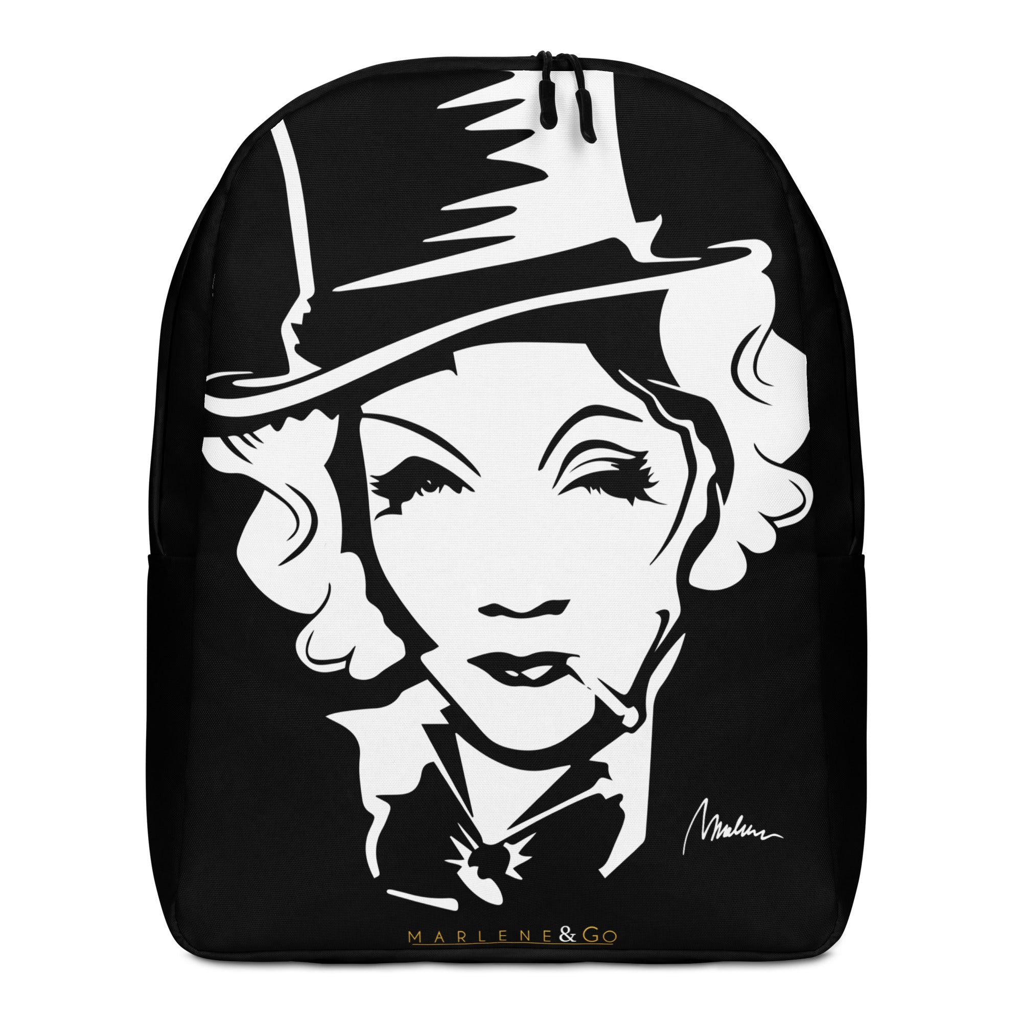 Mochila Marlene Black Edition — vista principal del diseño