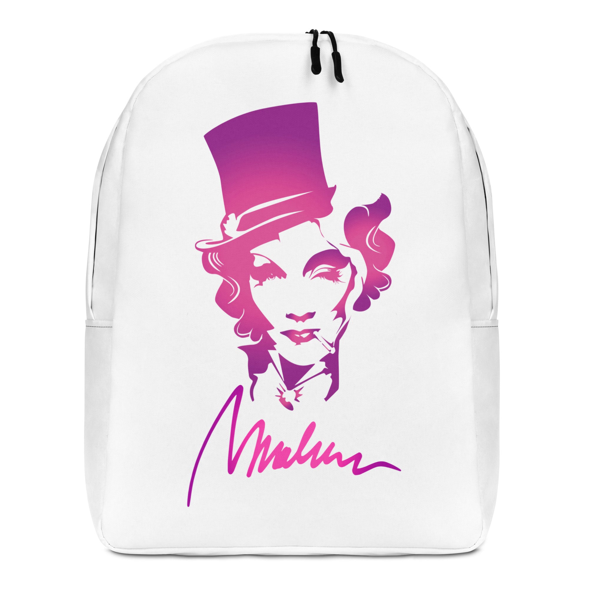 Mochila Marlene Pink Portrait — vista principal del diseño