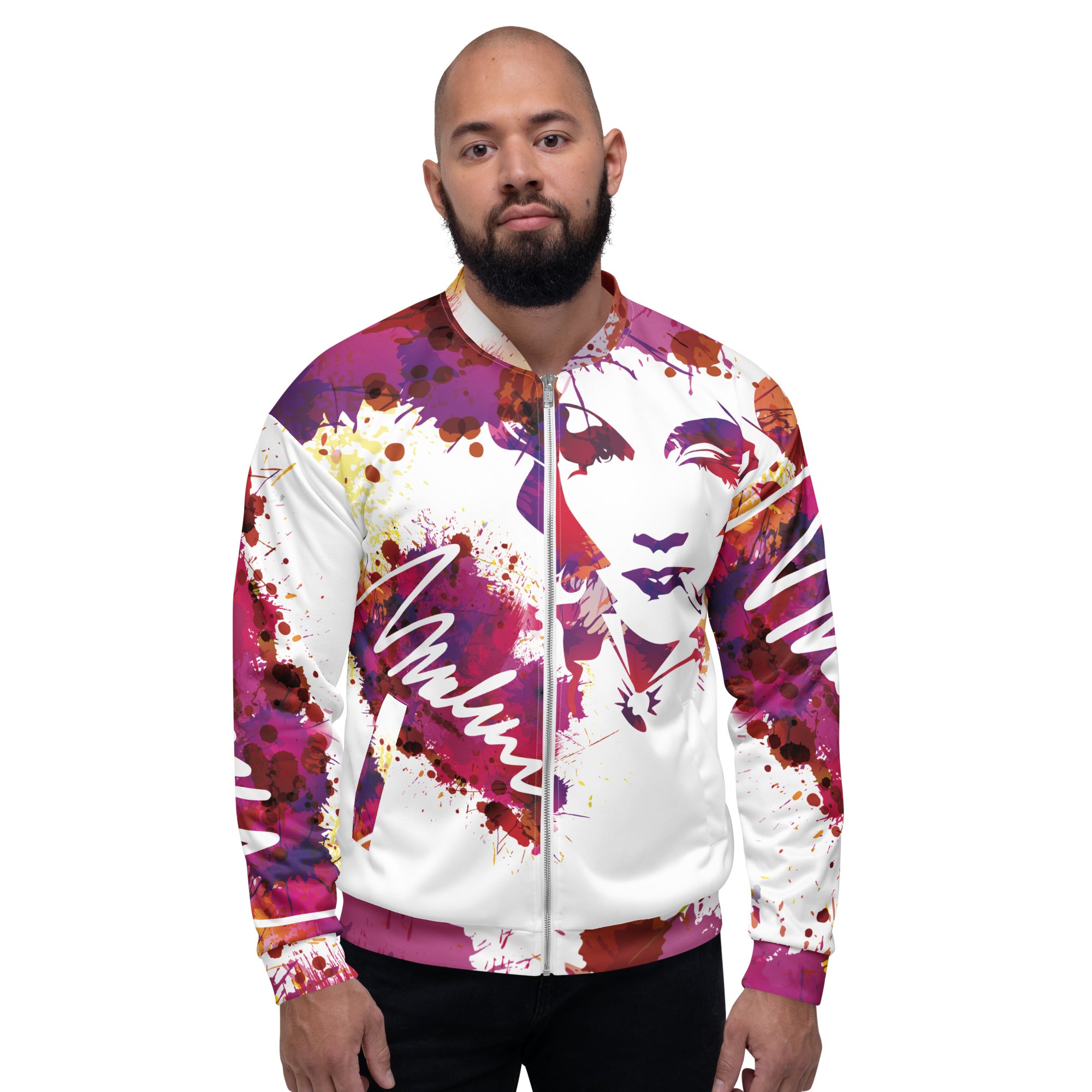 Chaqueta bomber Marlene — edición 10 — vista principal del diseño