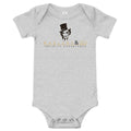 Body de bebé Marlene Logo Gold — gris — vista principal del diseño
