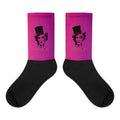 Calcetines Marlene Pink Portrait — vista principal del diseño