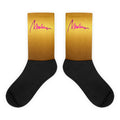 Calcetines Marlene Gold Signature — vista principal del diseño
