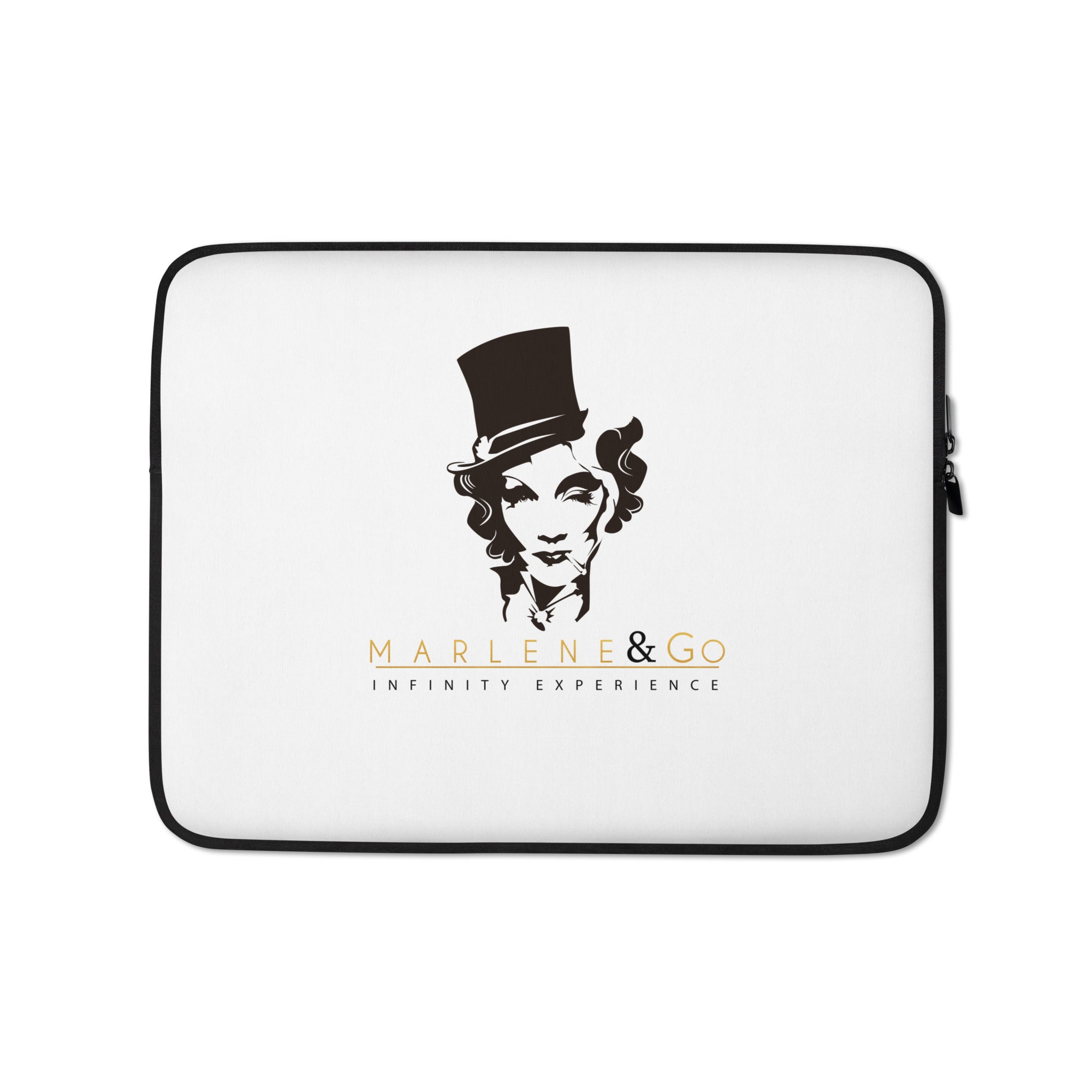 Funda de portátil Marlene — edición 02 — vista principal del diseño