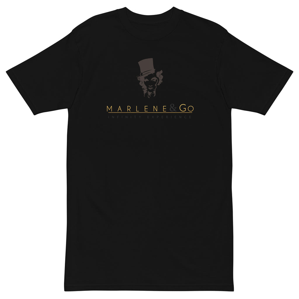 Camiseta prémium gruesa Marlene & Go para hombre de Marlene & Go — vista principal
