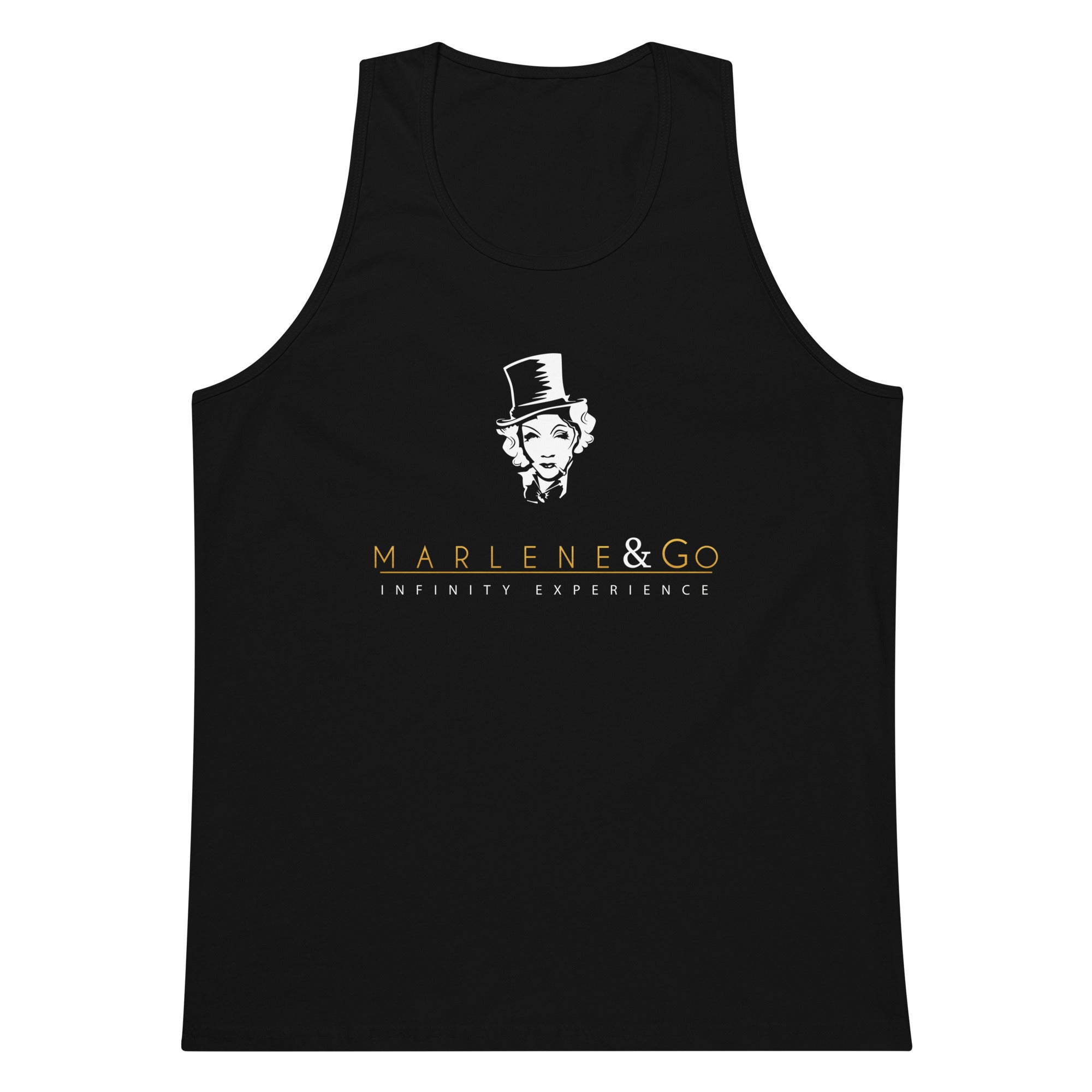 Camiseta de tirantes prémium para hombre de Marlene & Go — vista principal