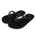 Chanclas Gold Signature de Marlene & Go — vista frontal izquierda
