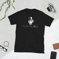 Camiseta unisex Marlene — logo dorado II — vista principal del diseño