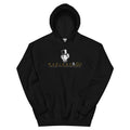 Sudadera con capucha Marlene — negro, edición 09 — vista principal del diseño
