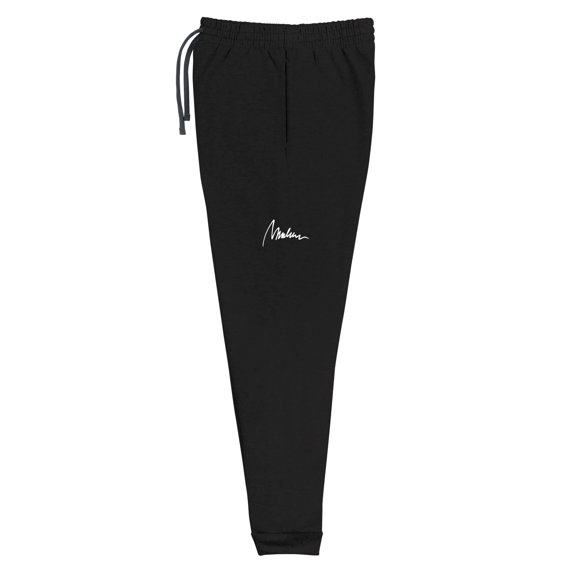 Jogger unisex Marlene — negro, edición 01 — vista principal del diseño