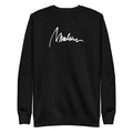 Sudadera prémium Marlene — negro, edición 10 — vista principal del diseño