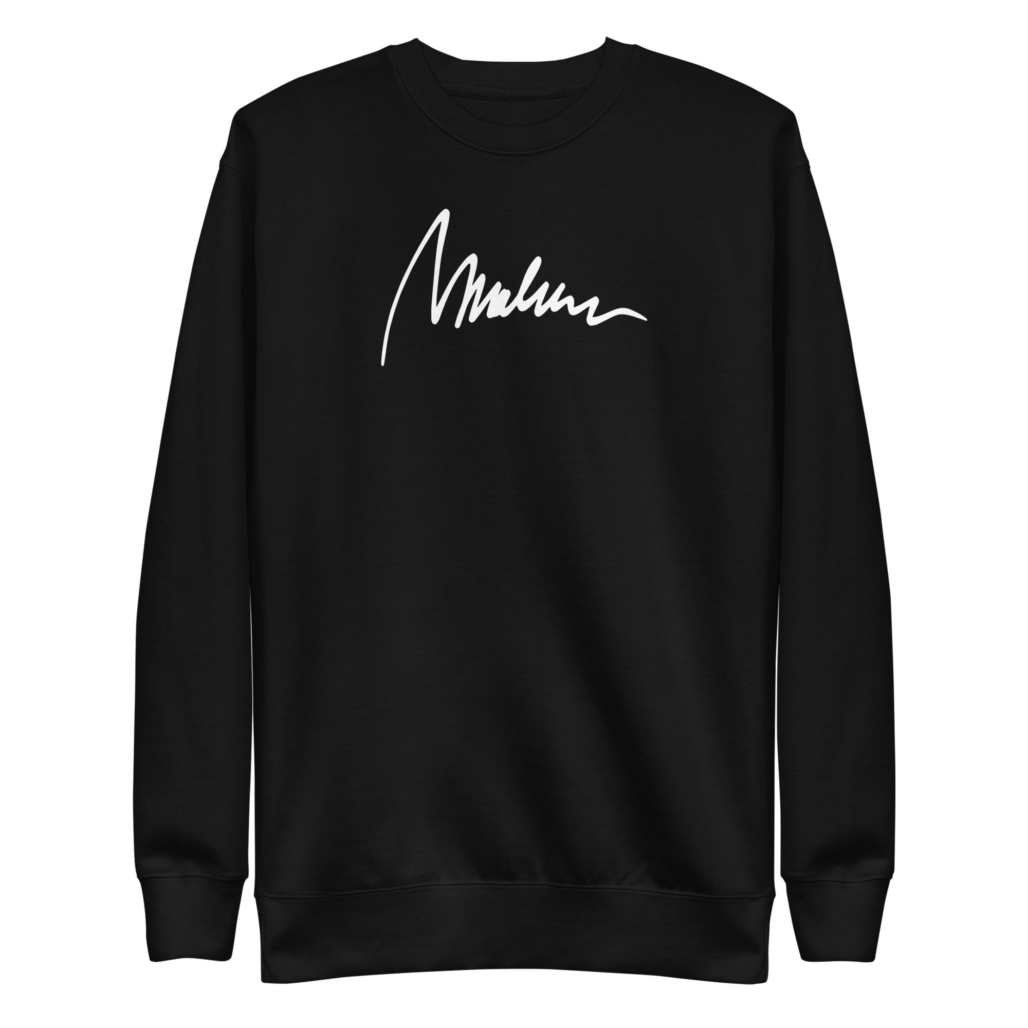 Sudadera prémium Marlene — negro, edición 10 — vista principal del diseño