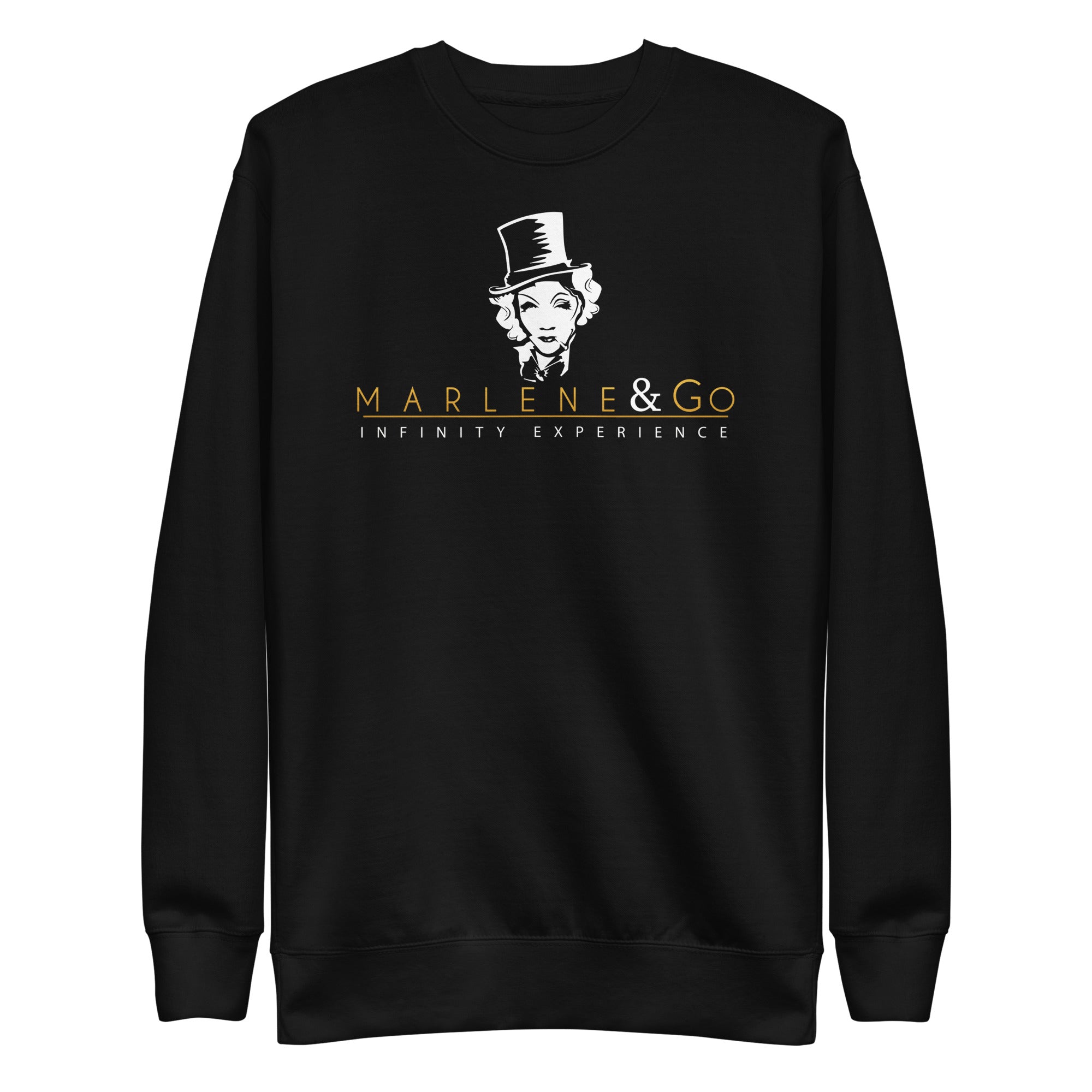 Sudadera prémium unisex Marlene & Go de Marlene & Go — vista principal