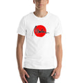 Camiseta Marlene Red Sun — logo grande — vista principal del diseño