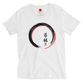 Camiseta de pico Marlene — edición 02 — vista principal del diseño