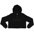 Sudadera corta Marlene — negro, edición 01 — vista principal del diseño