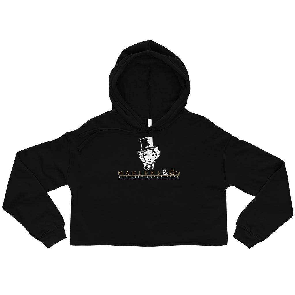 Sudadera corta Marlene — negro, edición 02 — vista principal del diseño